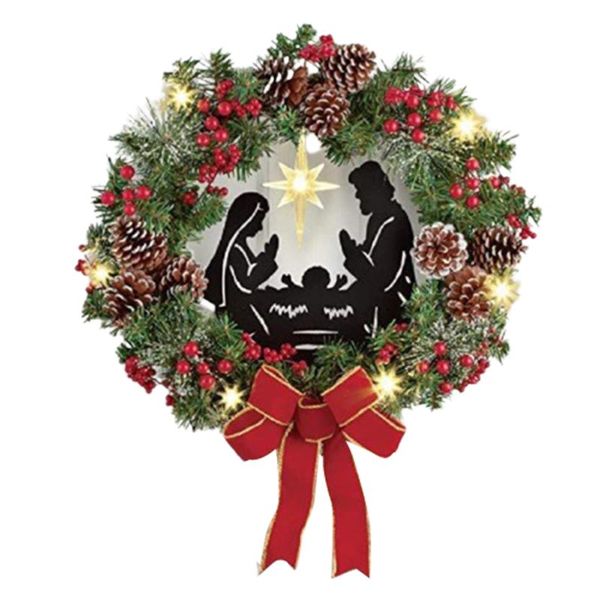 decorative flowers & wreaths lighted nativity scene christmas wreath with led light battery powered front door decoration for 2022
decorative flowers & wreaths lighted nativity scene christmas wreath with led light battery powered front door decoration for 2022