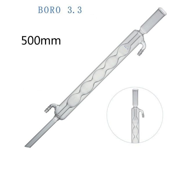 lab supplies 500mm allihn condenser borosilicate 3.3 glass heat resistant heavy duty customizable scientific condensers- pack of 1
lab supplies 500mm allihn condenser borosilicate 3.3 glass heat resistant heavy duty customizable scientific condensers- pack of 1