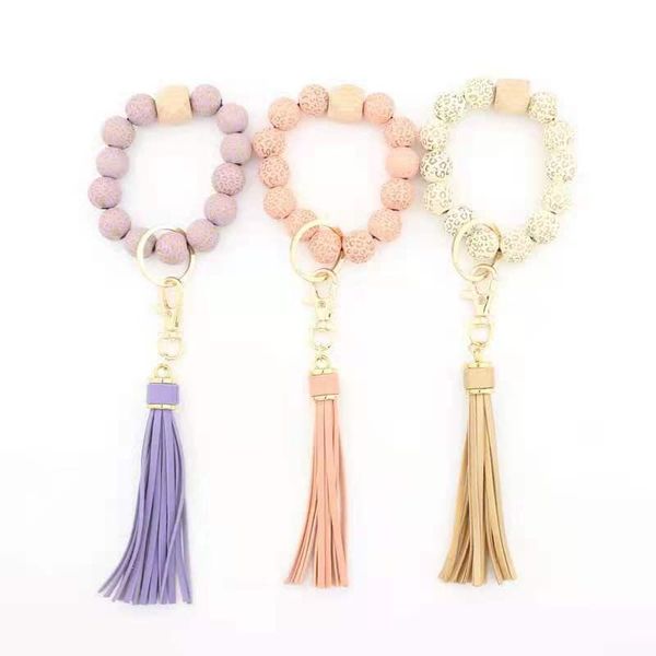 2021 wholesale leopard spotted wood bead bracelet keychain pu leather tassel pendant chain multicolor optional cross-border fast ship, Silver
2021 wholesale leopard spotted wood bead bracelet keychain pu leather tassel pendant chain multicolor optional cross-border fast ship, Silver