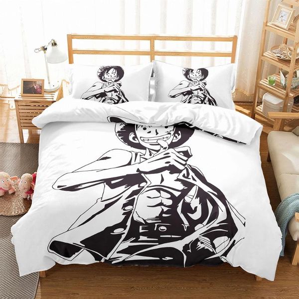 bedding sets 2021 anime kids bedroom duvet cover set monkey d luffy print hand draw bed linen 2/3 piece single double
bedding sets 2021 anime kids bedroom duvet cover set monkey d luffy print hand draw bed linen 2/3 piece single double