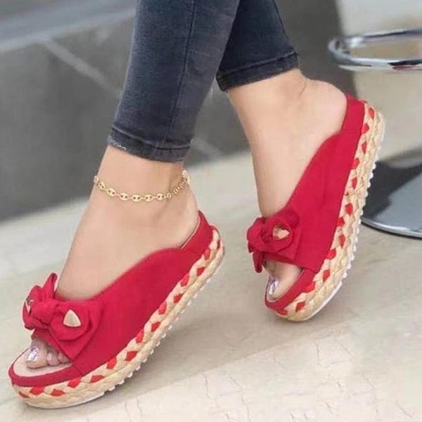 women bow lovely solid slippers woman casual flatform peep toe flats female fashion shoes ladies big size 43, Black
women bow lovely solid slippers woman casual flatform peep toe flats female fashion shoes ladies big size 43, Black