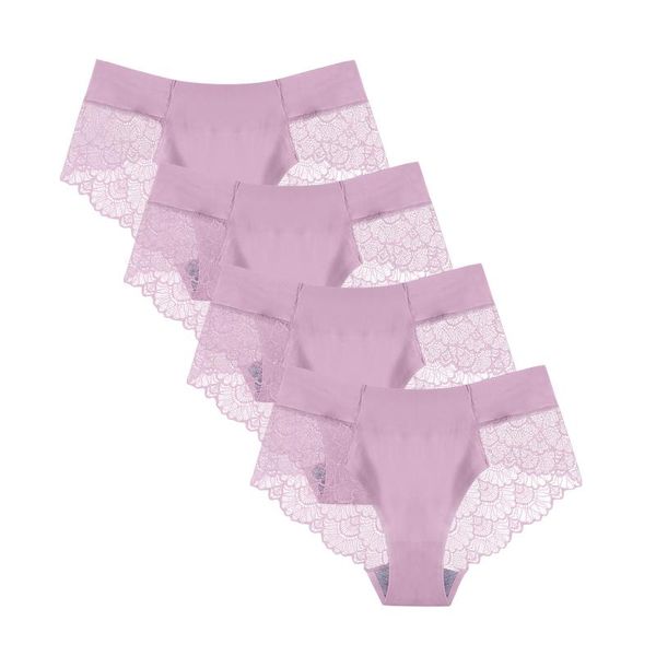 women's panties women briefs cotton low waist non-trace ice silk breathable lace underwear 4pc lenceria eroticos mujer, Black;pink
women's panties women briefs cotton low waist non-trace ice silk breathable lace underwear 4pc lenceria eroticos mujer, Black;pink