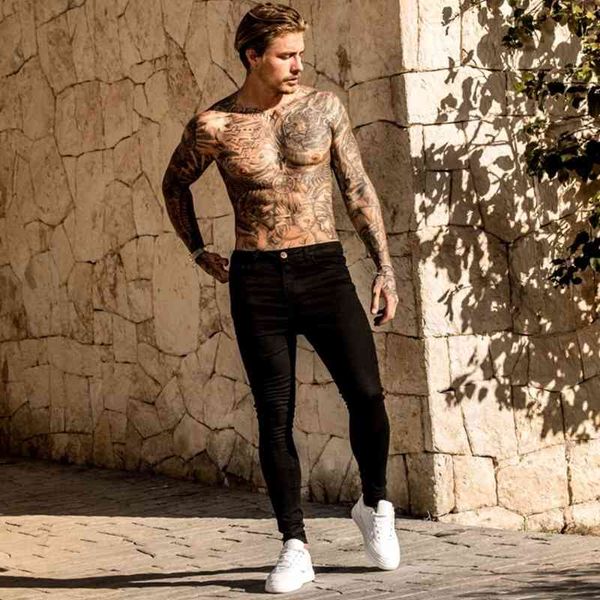 70% off outlet online men's pure color jeans slim fit super skinny for men street wear hio hop ankle tight cut closely to body big size, Blue
70% off outlet online men's pure color jeans slim fit super skinny for men street wear hio hop ankle tight cut closely to body big size, Blue
