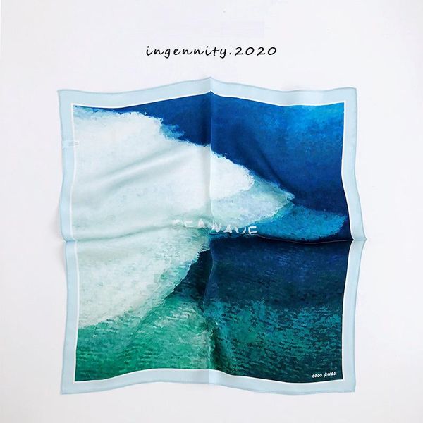 arrival 2021 elegant 100% real silk satin women scarf printed foulard femme square head scarfs bandana shawl gift for lady scarves, Blue;gray
arrival 2021 elegant 100% real silk satin women scarf printed foulard femme square head scarfs bandana shawl gift for lady scarves, Blue;gray