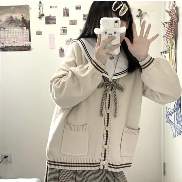 women's knits & tees preppy style cardigan knit sweater korean fashion oversized long sleeve japanese sweet beauty clothing 2021, White
women's knits & tees preppy style cardigan knit sweater korean fashion oversized long sleeve japanese sweet beauty clothing 2021, White