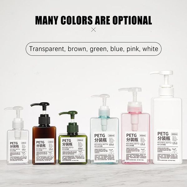 liquid soap dispenser travel bottles bottle multiple capacities press type shampoo hand lotion sub-bottling bathroom
liquid soap dispenser travel bottles bottle multiple capacities press type shampoo hand lotion sub-bottling bathroom