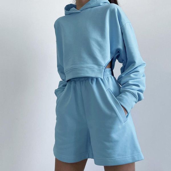 women's tracksuits 2022 fashion hooded women tracksuit two-piece set spring autumn long sleeve hoodie + casual shorts straigh sportswe, Gray
women's tracksuits 2022 fashion hooded women tracksuit two-piece set spring autumn long sleeve hoodie + casual shorts straigh sportswe, Gray