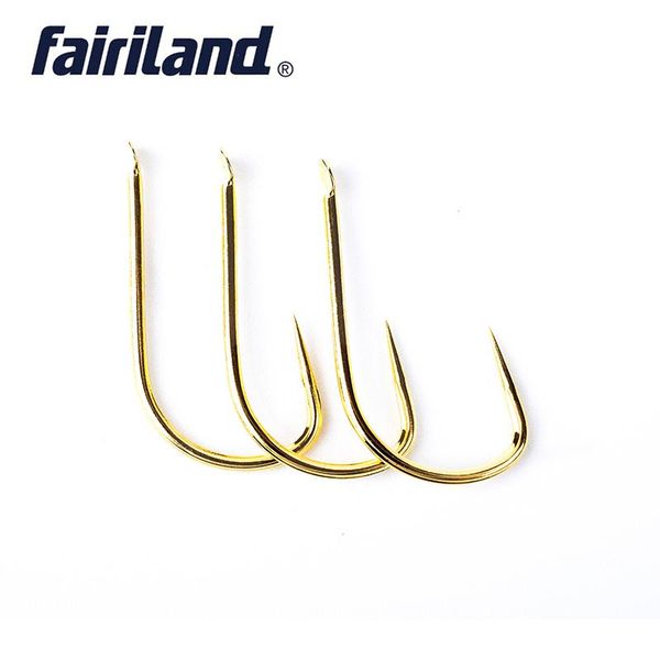100pcs/lot japan imported non barbed fishing hooks hi-carbon steel golden plated barbless up to 18lb/13kg flies
100pcs/lot japan imported non barbed fishing hooks hi-carbon steel golden plated barbless up to 18lb/13kg flies