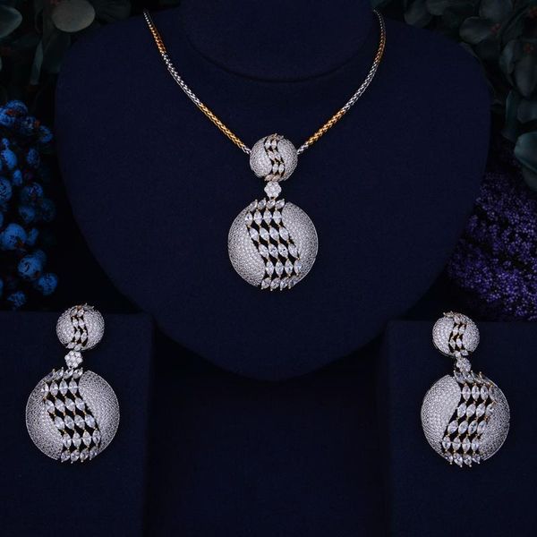 earrings & necklace godki luxury women nigerian wedding naija bride cubic zirconia dubai 2pcs jewelry set, Silver
earrings & necklace godki luxury women nigerian wedding naija bride cubic zirconia dubai 2pcs jewelry set, Silver