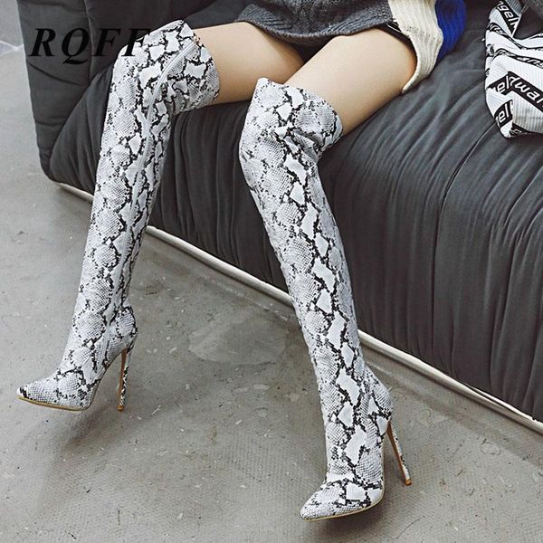 boots 2021-2021 autumn winter over-the-knee women super high heel shoes woman pointed toe snake pattern plus size 45 46, Black
boots 2021-2021 autumn winter over-the-knee women super high heel shoes woman pointed toe snake pattern plus size 45 46, Black