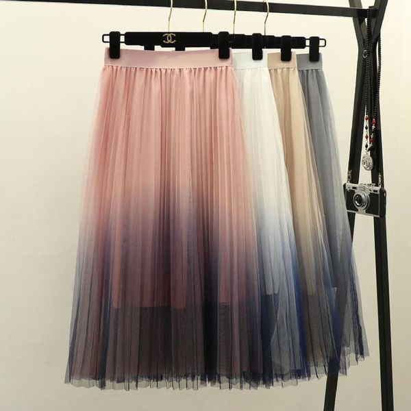 skirts summer 2021 chic gradient long pleated tulle womens casual loose high waist mesh faldas party tutu skirt jupe femme saias, Black
skirts summer 2021 chic gradient long pleated tulle womens casual loose high waist mesh faldas party tutu skirt jupe femme saias, Black