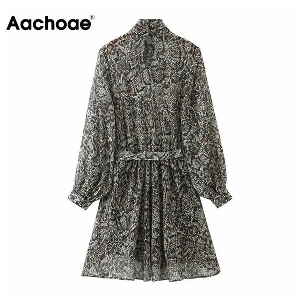 aachoae fashion women snake print bow tie neck streetwear mini chiffon bandage pleated sun femme robe s-xl, Black;gray
aachoae fashion women snake print bow tie neck streetwear mini chiffon bandage pleated sun femme robe s-xl, Black;gray
