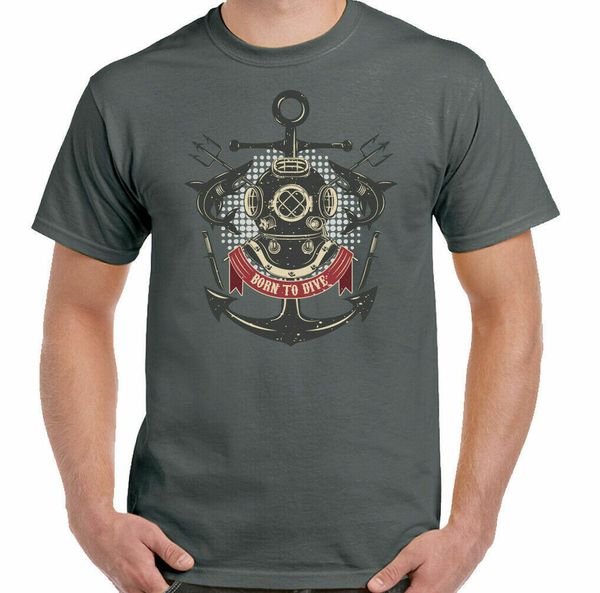 scuba tauchen t-shirt herren lustige set equipment diver hai anzug maske born to, White;black
scuba tauchen t-shirt herren lustige set equipment diver hai anzug maske born to, White;black