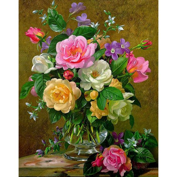 diamond painting full drill glass flower bouquet mosaic diy cross stitch embroidery home decorative craft
diamond painting full drill glass flower bouquet mosaic diy cross stitch embroidery home decorative craft