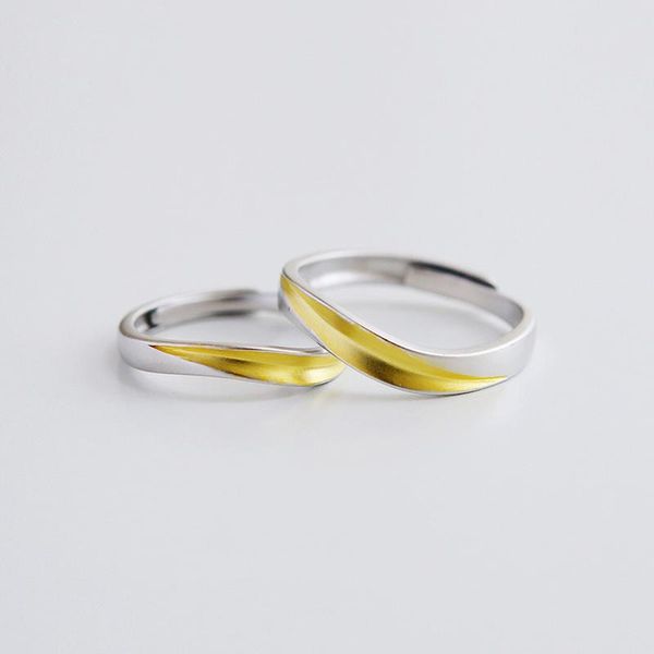 cluster rings leouerry 925 sterling silver creative matte texture leaf for women minimalist korean style couple jewelry, Golden;silver
cluster rings leouerry 925 sterling silver creative matte texture leaf for women minimalist korean style couple jewelry, Golden;silver