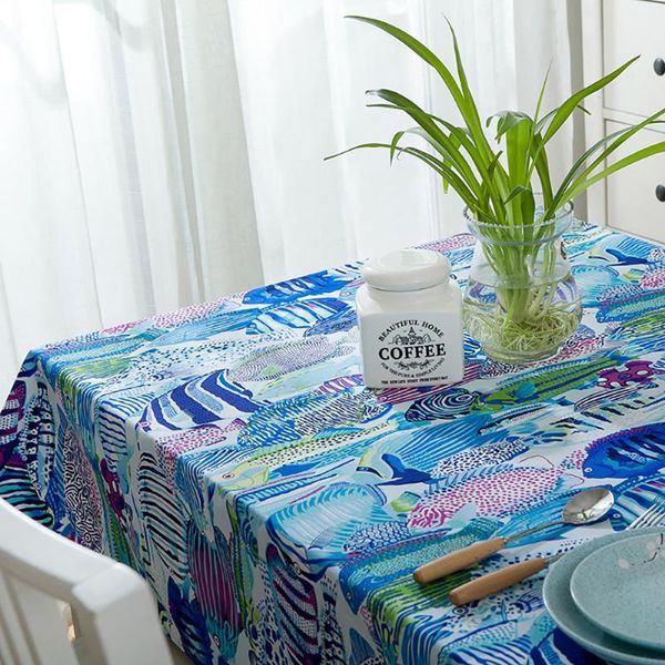 table cloth lychee tropical fish pattern simple multicolor for home wedding birthday party
table cloth lychee tropical fish pattern simple multicolor for home wedding birthday party