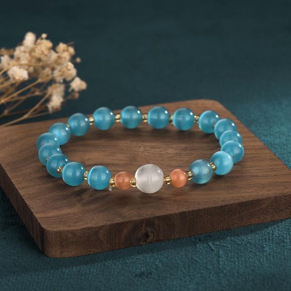 beaded, strands natural stone bracelet men's and women's woven high-quality accessories wrist gifts, Black
beaded, strands natural stone bracelet men's and women's woven high-quality accessories wrist gifts, Black