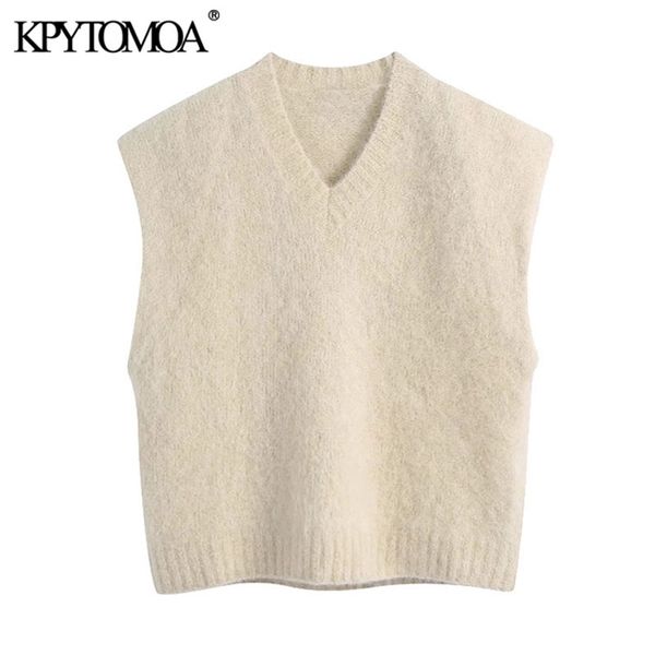 women fashion loose soft touch knitted vest sweater vintage v neck sleeveless female waistcoat chic 210420, White
women fashion loose soft touch knitted vest sweater vintage v neck sleeveless female waistcoat chic 210420, White