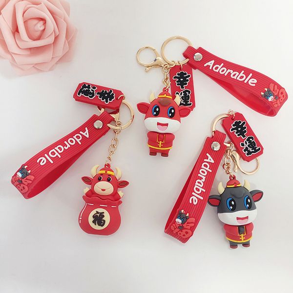 2021 lucky funiu key chain car decoration temporary parking sign drop plastic three dimensional doll pendant, Silver
2021 lucky funiu key chain car decoration temporary parking sign drop plastic three dimensional doll pendant, Silver