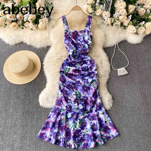 retro print strap dress women korean square collar sleeveless ruched es summer off shoulder midi 210512, Black;gray
retro print strap dress women korean square collar sleeveless ruched es summer off shoulder midi 210512, Black;gray
