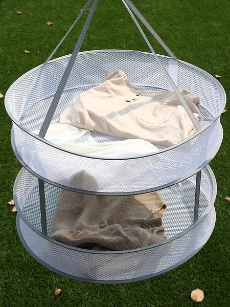 laundry storage & organization for sweaters clothes drying net hanger basket home underwear gadget anti-deformation tile double-layer pocket
laundry storage & organization for sweaters clothes drying net hanger basket home underwear gadget anti-deformation tile double-layer pocket