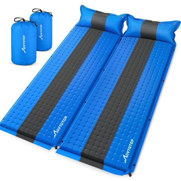 outdoor pads movto2 pack memory inflatable sleeping camping padding cushions for hiking climbing 196x68x4cm
outdoor pads movto2 pack memory inflatable sleeping camping padding cushions for hiking climbing 196x68x4cm