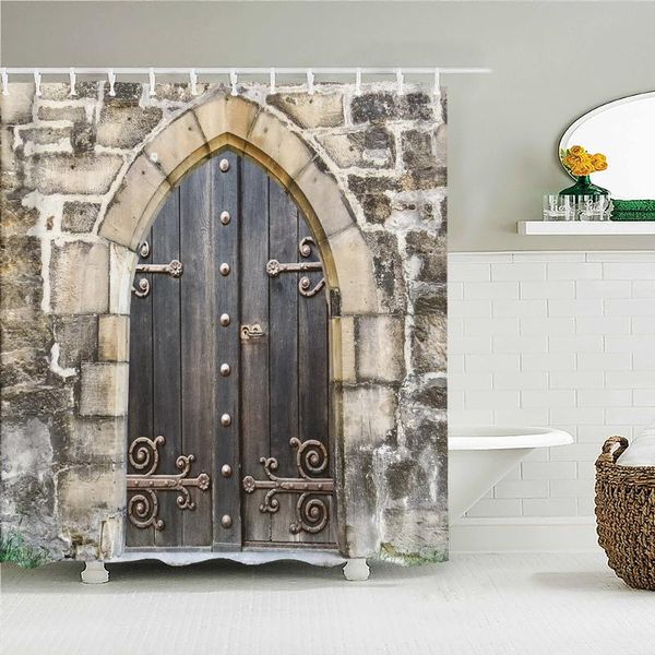 shower curtains retro old door brick wall scenery bath curtain waterproof fabric vintage style bathtub screen for bathroom decor
shower curtains retro old door brick wall scenery bath curtain waterproof fabric vintage style bathtub screen for bathroom decor