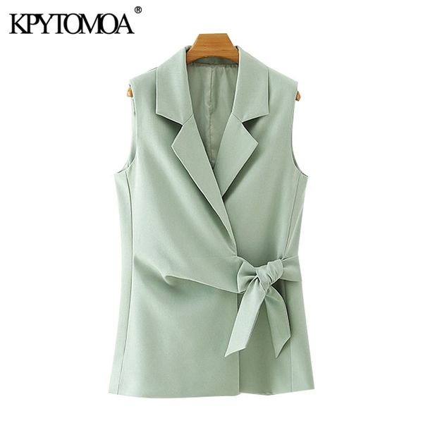 women fashion with bow tied office wear wrap vest coat vintage notched collar sleeveless female waistcoat chic 210416, Black;white
women fashion with bow tied office wear wrap vest coat vintage notched collar sleeveless female waistcoat chic 210416, Black;white