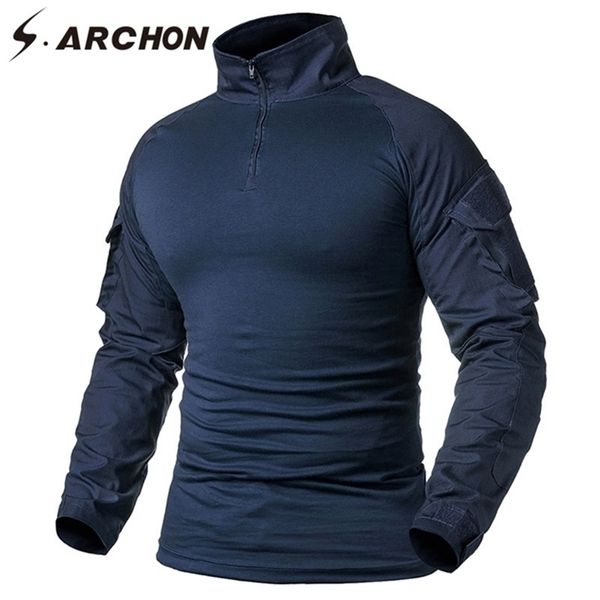 s.archon military tactical long sleeve t shirt men navy blue solid camouflage army combat shirt airsoft paintball clothes shirt 210329, White;black
s.archon military tactical long sleeve t shirt men navy blue solid camouflage army combat shirt airsoft paintball clothes shirt 210329, White;black