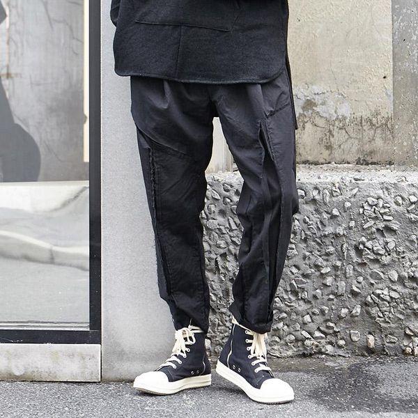 men black punk gothic hip hop casual harem pant male fashion japan streetwear trousers joggers sweatpants loose mid full length men's p
men black punk gothic hip hop casual harem pant male fashion japan streetwear trousers joggers sweatpants loose mid full length men's p
