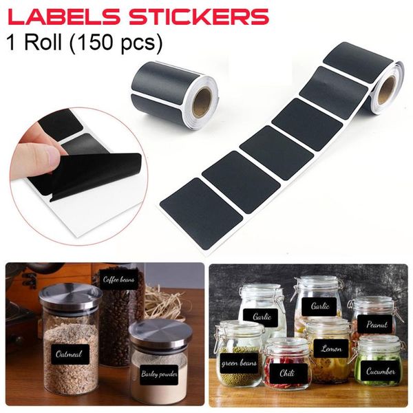 gift wrap 150pcs spice sticker kitchen jar labels removable organizer storage bottles jars stickers spices blackboard tags
gift wrap 150pcs spice sticker kitchen jar labels removable organizer storage bottles jars stickers spices blackboard tags