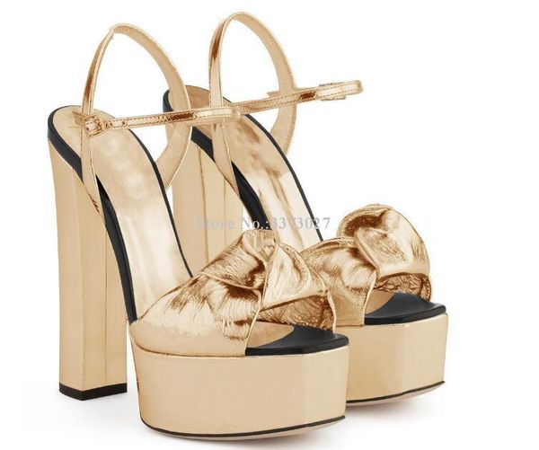 gold color chunky heel platform sandals women fashion thick knot lady large size peep toe gladiator shoes, Black
gold color chunky heel platform sandals women fashion thick knot lady large size peep toe gladiator shoes, Black