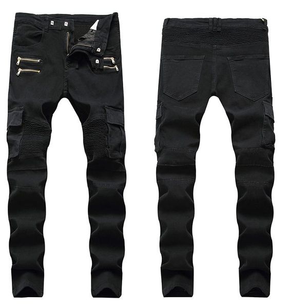 men's jeans slim-fit stretch hip-hop washed army large size tight-fitting track distressed casual pants green black denim, Blue
men's jeans slim-fit stretch hip-hop washed army large size tight-fitting track distressed casual pants green black denim, Blue