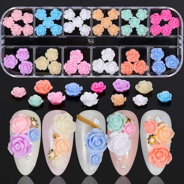nail art decorations rose charms 48pcs glitter decals decoration 3d flower design acrylic stud jewelry salon accessories, Silver;gold
nail art decorations rose charms 48pcs glitter decals decoration 3d flower design acrylic stud jewelry salon accessories, Silver;gold