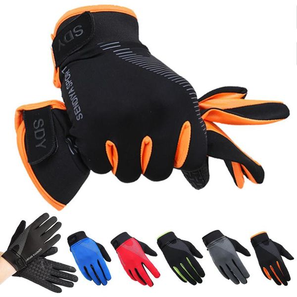 pair bike bicycle gloves full finger breathable non-slip touch screen absorb sweat men women summer mittens mtb outdoor cycling, Black
pair bike bicycle gloves full finger breathable non-slip touch screen absorb sweat men women summer mittens mtb outdoor cycling, Black
