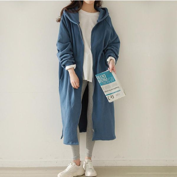 women's trench coats plain casual women coat korean fashion velvet warm outerwear hooded autumn winter sweatershirt hoodies, Tan;black
women's trench coats plain casual women coat korean fashion velvet warm outerwear hooded autumn winter sweatershirt hoodies, Tan;black