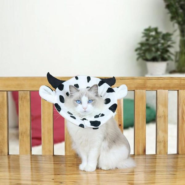 cat collars & leads flannel convenient lovely cow design wound healing dog recovery collar portable pet e-collar adjustable for cats
cat collars & leads flannel convenient lovely cow design wound healing dog recovery collar portable pet e-collar adjustable for cats