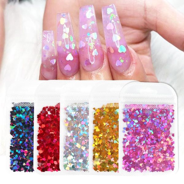 nail art decorations 4 bags holographic glitter love hearts sequins for design accessories mixed size paillette 3d flakes, Silver;gold
nail art decorations 4 bags holographic glitter love hearts sequins for design accessories mixed size paillette 3d flakes, Silver;gold