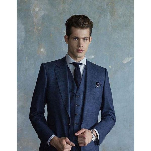 est design british style navy blue bridegroom mens suits dress notch lapel 3 pieces men suit clothes (jacket+pants+vest) men's & blazer, White;black
est design british style navy blue bridegroom mens suits dress notch lapel 3 pieces men suit clothes (jacket+pants+vest) men's & blazer, White;black