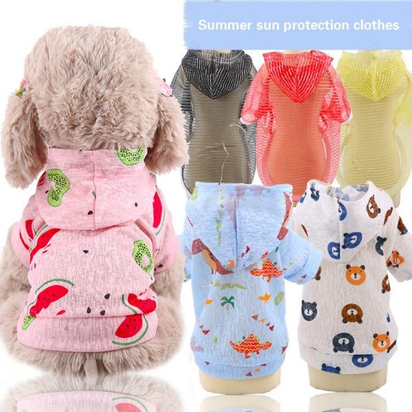 dog apparel spring/summer breathable cat clothing suntan vest pet products hoodie small and medium-sized teddy bear
dog apparel spring/summer breathable cat clothing suntan vest pet products hoodie small and medium-sized teddy bear