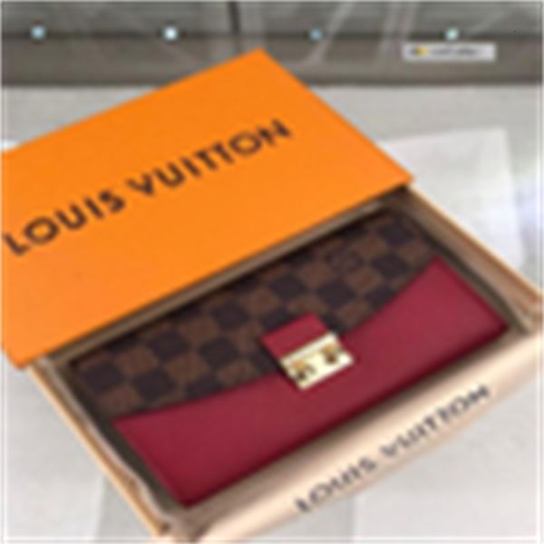women purse brand leather chain designer coin purse luxury real d1us long wallet n60207 wallets compact fashion clutches evening wild key ca, Red;black
women purse brand leather chain designer coin purse luxury real d1us long wallet n60207 wallets compact fashion clutches evening wild key ca, Red;black