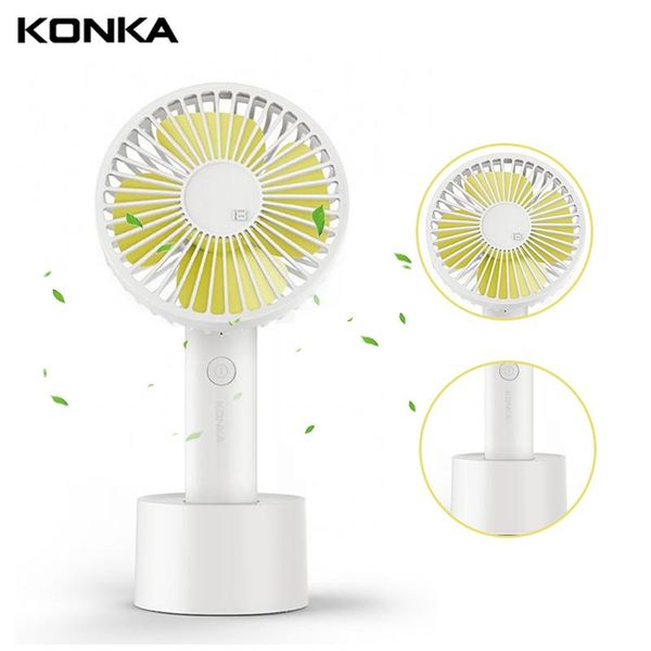 electric fans konka mini usb fan portable handheld rechargeable built-in battery 1500mah handy with adjustable 3-speed for outdoor travel
electric fans konka mini usb fan portable handheld rechargeable built-in battery 1500mah handy with adjustable 3-speed for outdoor travel