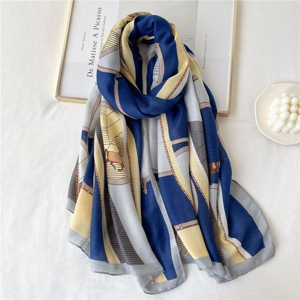 scarves 2021 hijab large print headscarf for women soft cotton scarf 180*90cm neckerchief warm splice pashmina female foulard bandana, Blue;gray
scarves 2021 hijab large print headscarf for women soft cotton scarf 180*90cm neckerchief warm splice pashmina female foulard bandana, Blue;gray