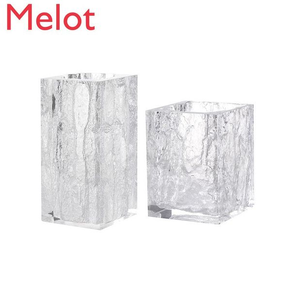 vases minimalistic acrylic vase living room decoration white modern carved texture flower container
vases minimalistic acrylic vase living room decoration white modern carved texture flower container