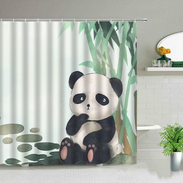 shower curtains cartoon animals panda curtain 3d print bath screen children baby room bathroom waterproof fabric with hook gifts
shower curtains cartoon animals panda curtain 3d print bath screen children baby room bathroom waterproof fabric with hook gifts