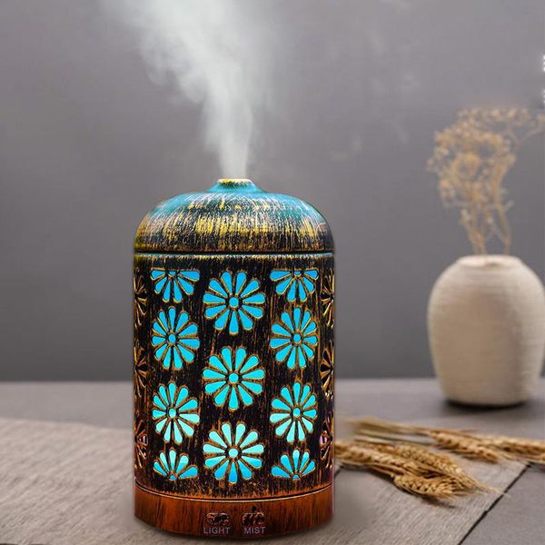 mist air aromatherapy diffuser metal shell oil essential aroma humidifier 7led colorful light automatic electric humidification humidifiers
mist air aromatherapy diffuser metal shell oil essential aroma humidifier 7led colorful light automatic electric humidification humidifiers