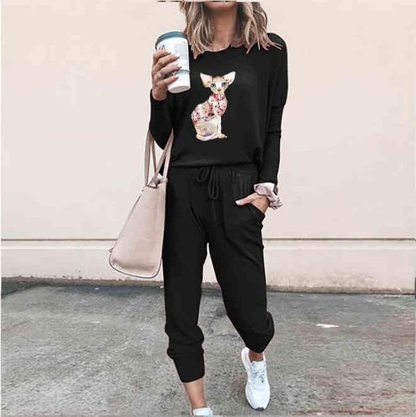 women's two piece pants cross border mangoes leisure suit local women's clothes in europe and america autumn wter 5ytw, White
women's two piece pants cross border mangoes leisure suit local women's clothes in europe and america autumn wter 5ytw, White
