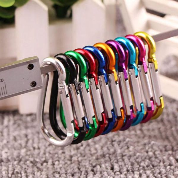 cords, slings and webbing 20pcs aluminum carabiner key chain clip outdoor camping keyring snap hook water bottle buckle travel climbing acce
cords, slings and webbing 20pcs aluminum carabiner key chain clip outdoor camping keyring snap hook water bottle buckle travel climbing acce