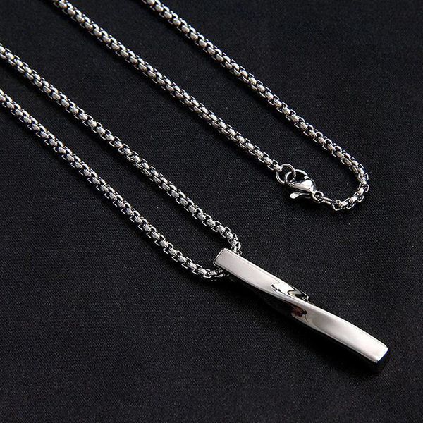 pendant necklaces 2021 fashion black rectangle necklace men trendy simple stainless steel chain jewelry gift, Silver
pendant necklaces 2021 fashion black rectangle necklace men trendy simple stainless steel chain jewelry gift, Silver
