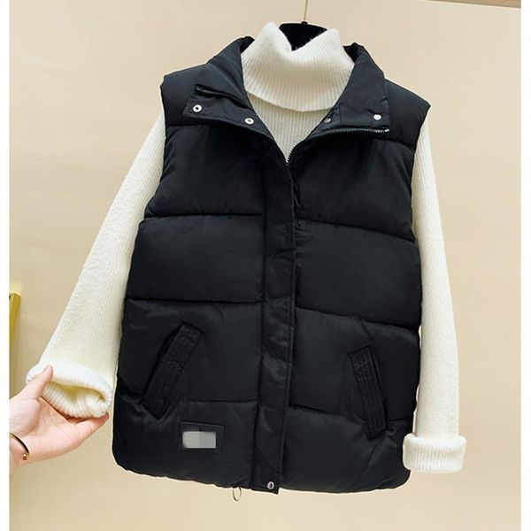 women's vests 2021 autumn winter casual women waistcoat outerwear korean stylish short sleeveless vest jackets m-4xl, Black;white
women's vests 2021 autumn winter casual women waistcoat outerwear korean stylish short sleeveless vest jackets m-4xl, Black;white